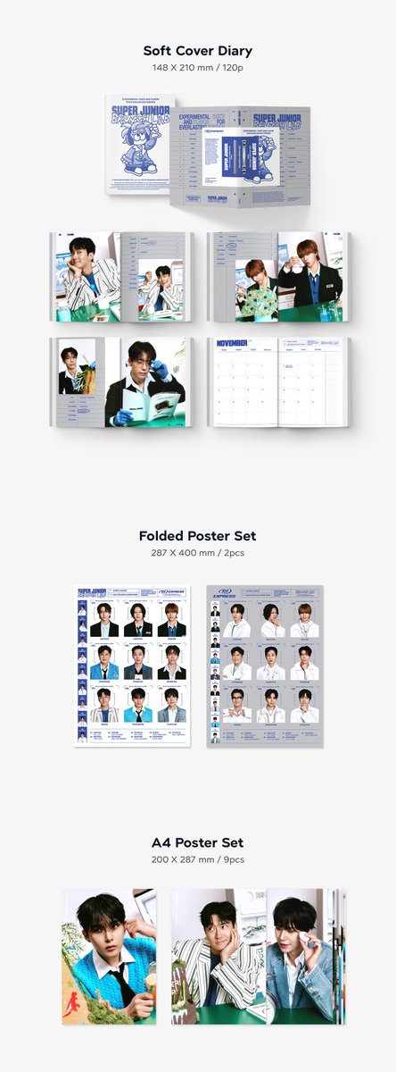 [PRE-ORDER] SUPER JUNIOR - 2025 SEASON'S GREETINGS + POB PHOTOCARD SET