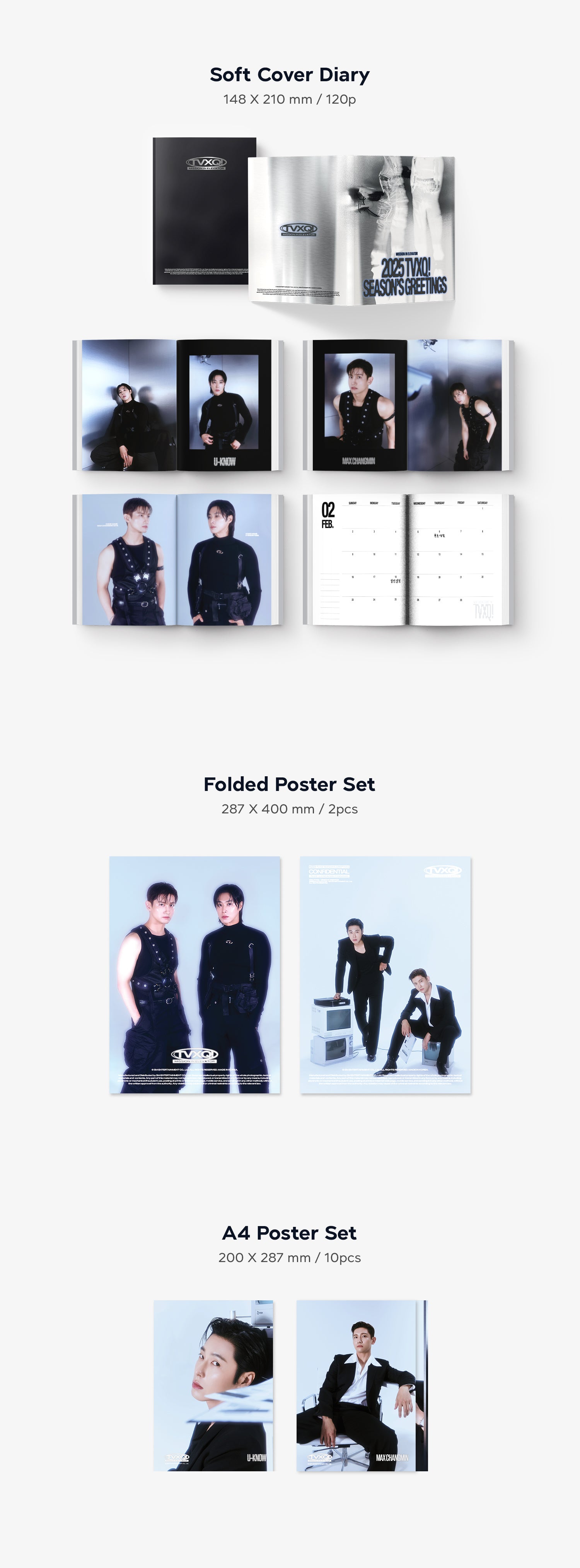 [PRE-ORDER] TVXQ - 2025 SEASON'S GREETINGS