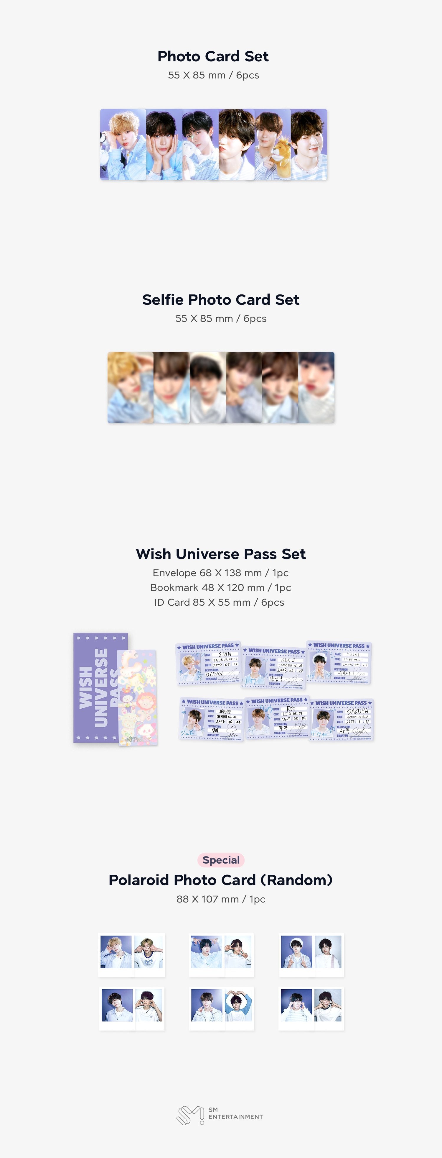 [PRE-ORDER] NCT WISH - 2025 SEASON'S GREETINGS + POB PHOTOCARD SET