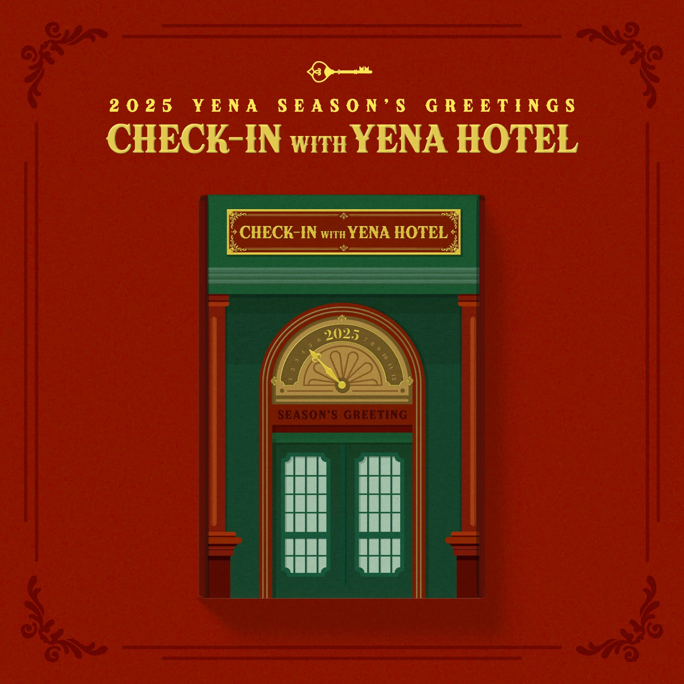 [PRE-ORDER] CHOI YE NA - 2025 SEASON'S GREETINGS [CHECK-IN WITH YENA HOTEL]