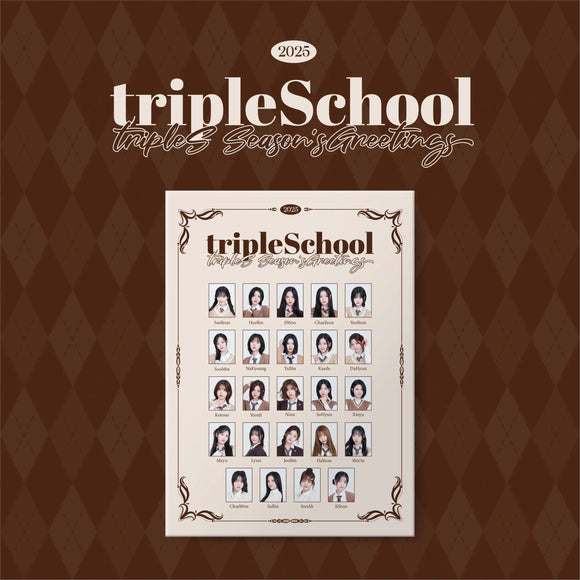 [PRE-ORDER] TRIPLES - 2025 SEASON'S GREETINGS [TRIPLE SCHOOL]