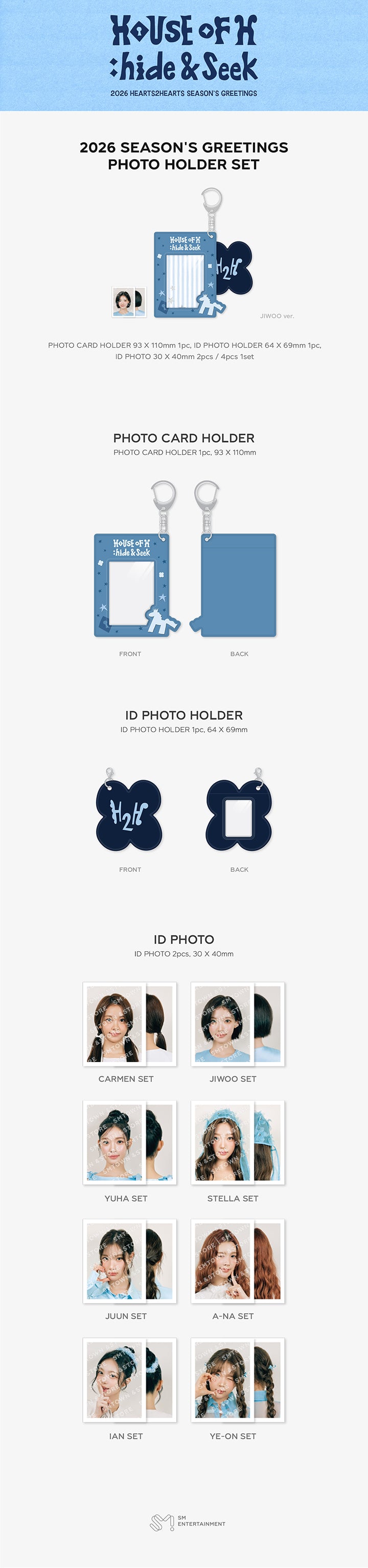 [PRE-ORDER] HEARTS2HEARTS - 2026 SEASON'S GREETINGS MD