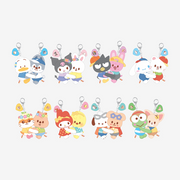 STRAY KIDS - HUG PLUSH KEYRING [SKZOO X SANRIO CHARACTERS]