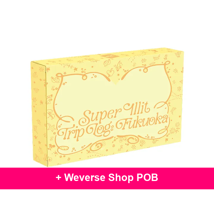 ILLIT - SUPER TRIP LOG : FUKUOKA + Weverse Shop POB (I4-6920-201) - image 1 - POB cover