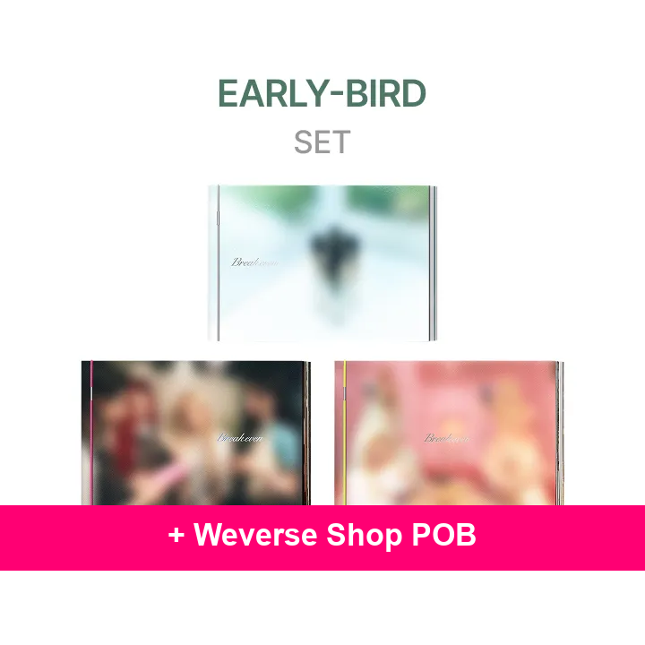 ILLIT - [EARLY-BIRD] 5th Mini Album ‘BREAK EVEN’ + Weverse Shop POB (I4-6B03-201) - image 1 - POB cover