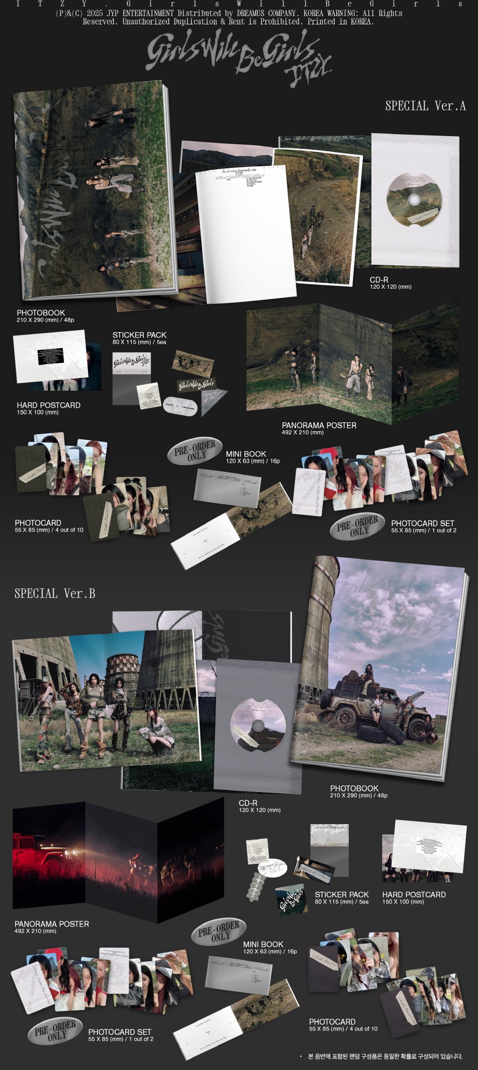 ITZY - [GIRLS WILL BE GIRLS] SPECIAL EDITION (I6-5623-101) - image 2 [9bd2f14f7617]