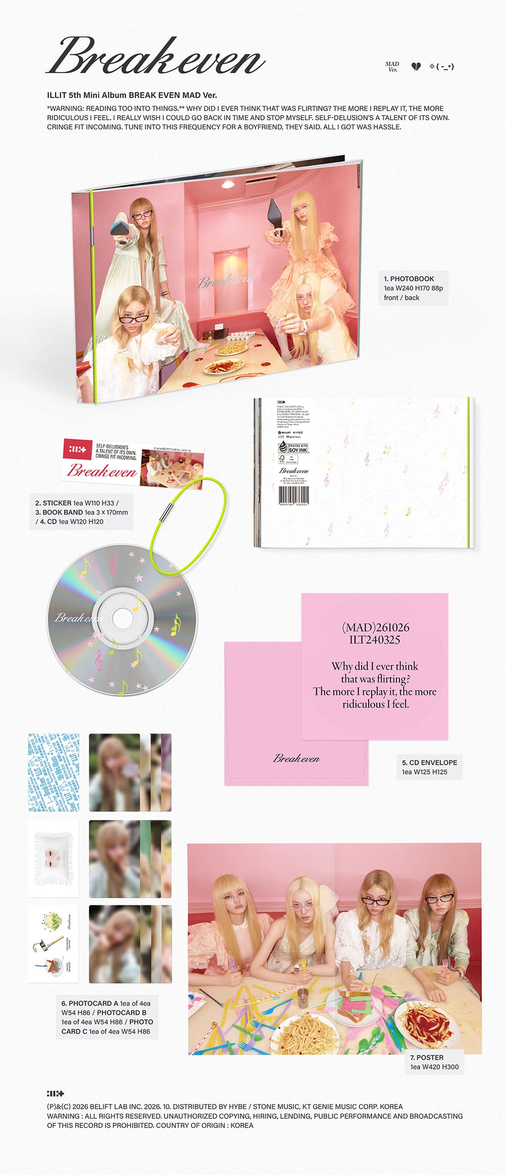 ILLIT - 5TH MINI ALBUM [BREAK EVEN]