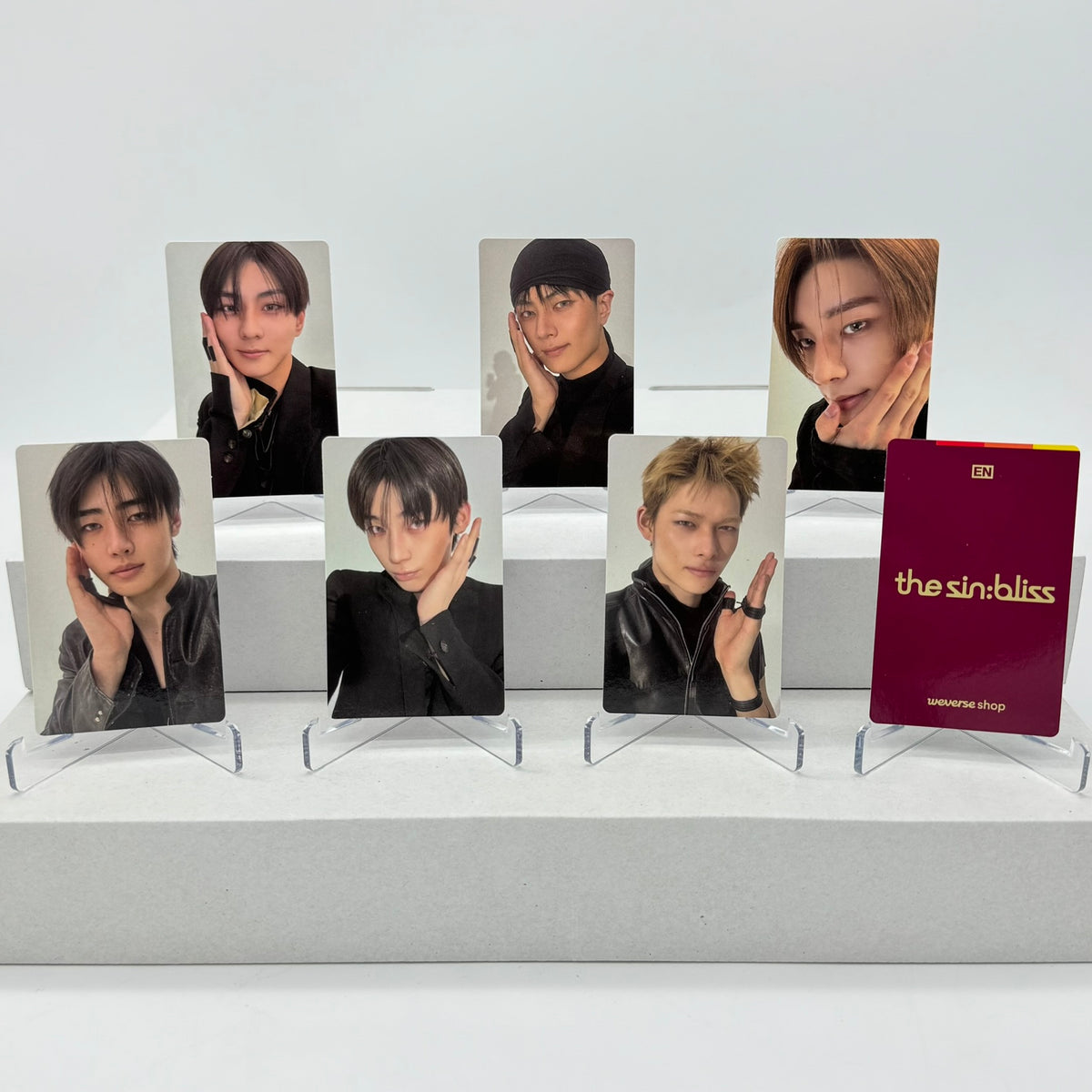 ENHYPEN - 8TH MINI ALBUM [THE SIN : BLISS] - WEVERSE POB PHOTOCARD (PHOTOBOOK VER.)