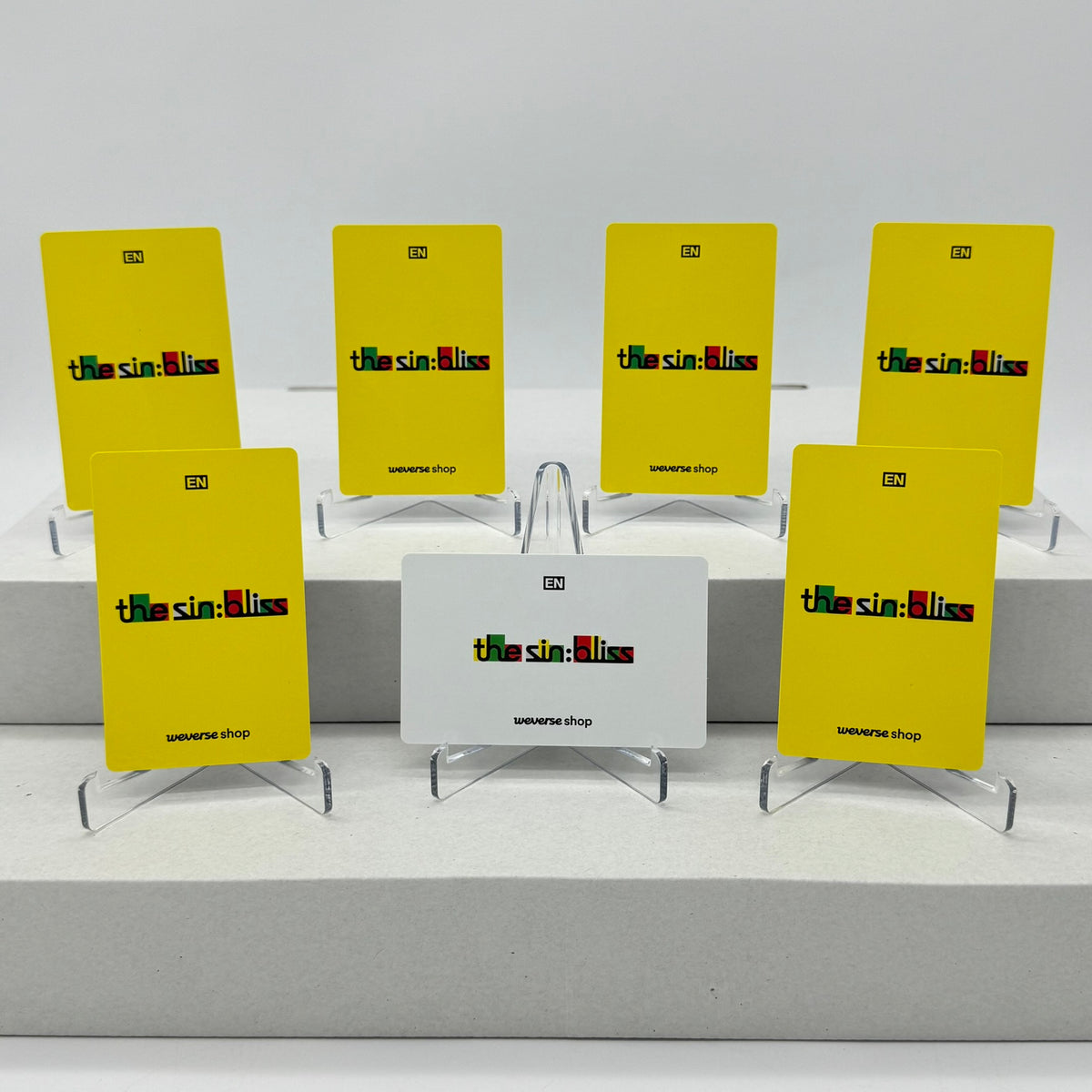 ENHYPEN - 8TH MINI ALBUM [THE SIN : BLISS] - WEVERSE POB PHOTOCARD (ENGENE VER.)