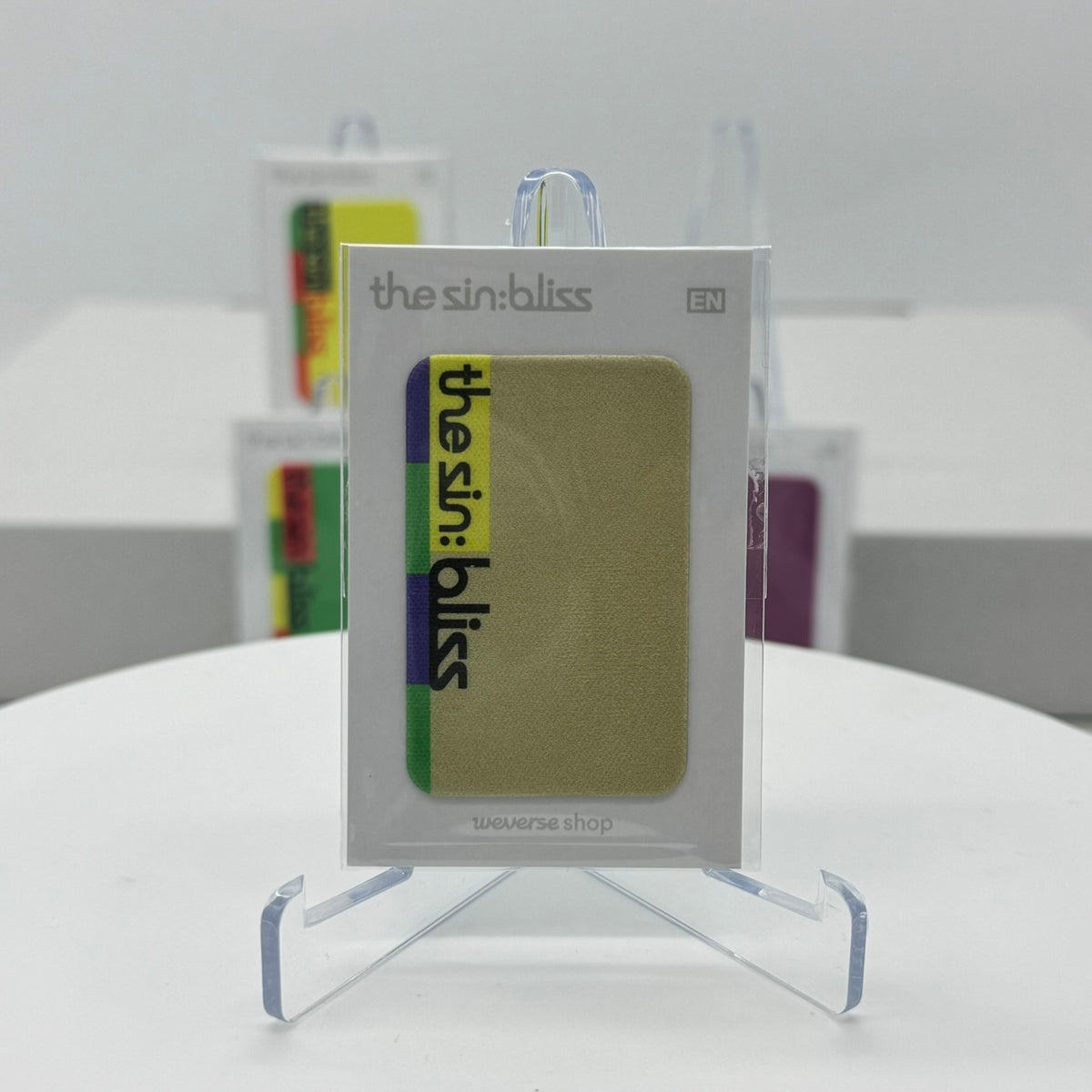 ENHYPEN - 8TH MINI ALBUM [THE SIN : BLISS] - WEVERSE POB STICK ON LOGO SCREEN CLEANER