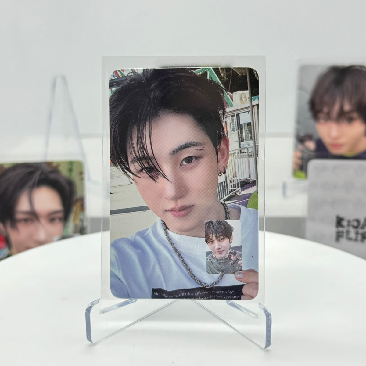 KICKFLIP - 5TH MINI ALBUM [KICK OFF THE WALL PT.1] (PHOTOBOOK VER.) - POB PHOTOCARD