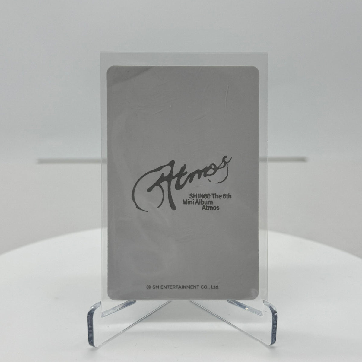 SHINEE - ATMOS MD - ONEW POB PHOTOCARD
