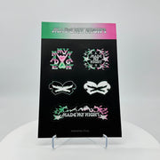 LE SSERAFIM - MADE MY NIGHT (CHEMICAL NIGHT) - WEVERSE POB STICKER SHEET