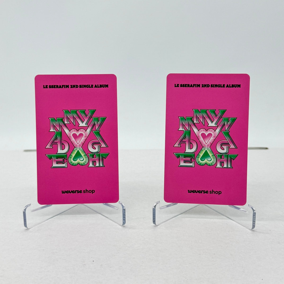 LE SSERAFIM - MADE MY NIGHT (CHEMICAL NIGHT) - WEVERSE POB PHOTOCARD