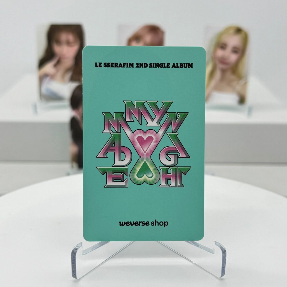 LE SSERAFIM - MADE MY NIGHT (COMPACT VER.) - WEVERSE POB PHOTOCARD