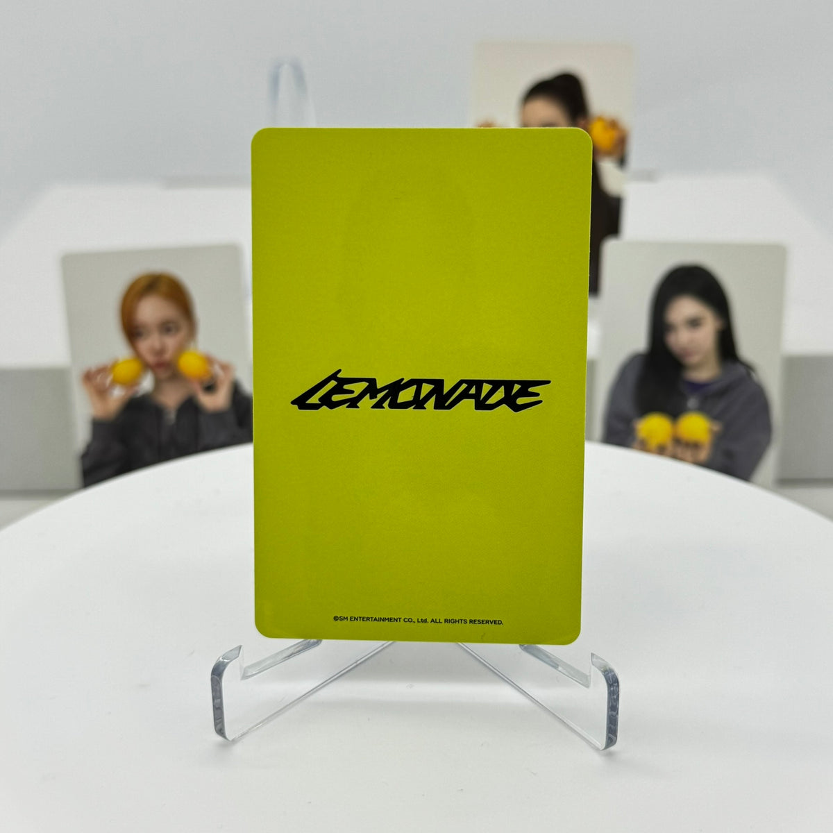 AESPA - LEMONADE POP-UP STORE MD - POB PHOTOCARD (Lemon)
