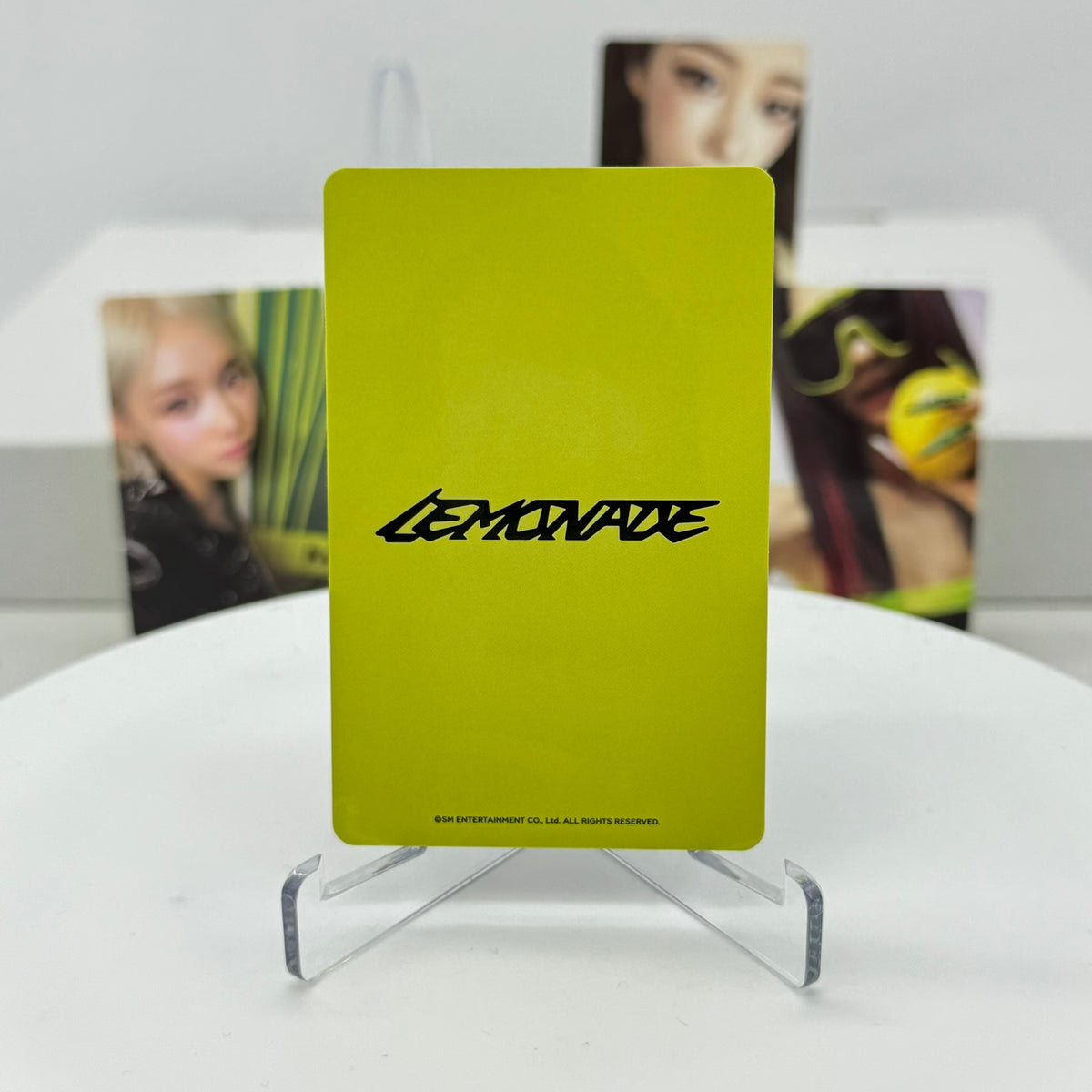 AESPA - LEMONADE POP-UP STORE MD - POB PHOTOCARD (Selfie)