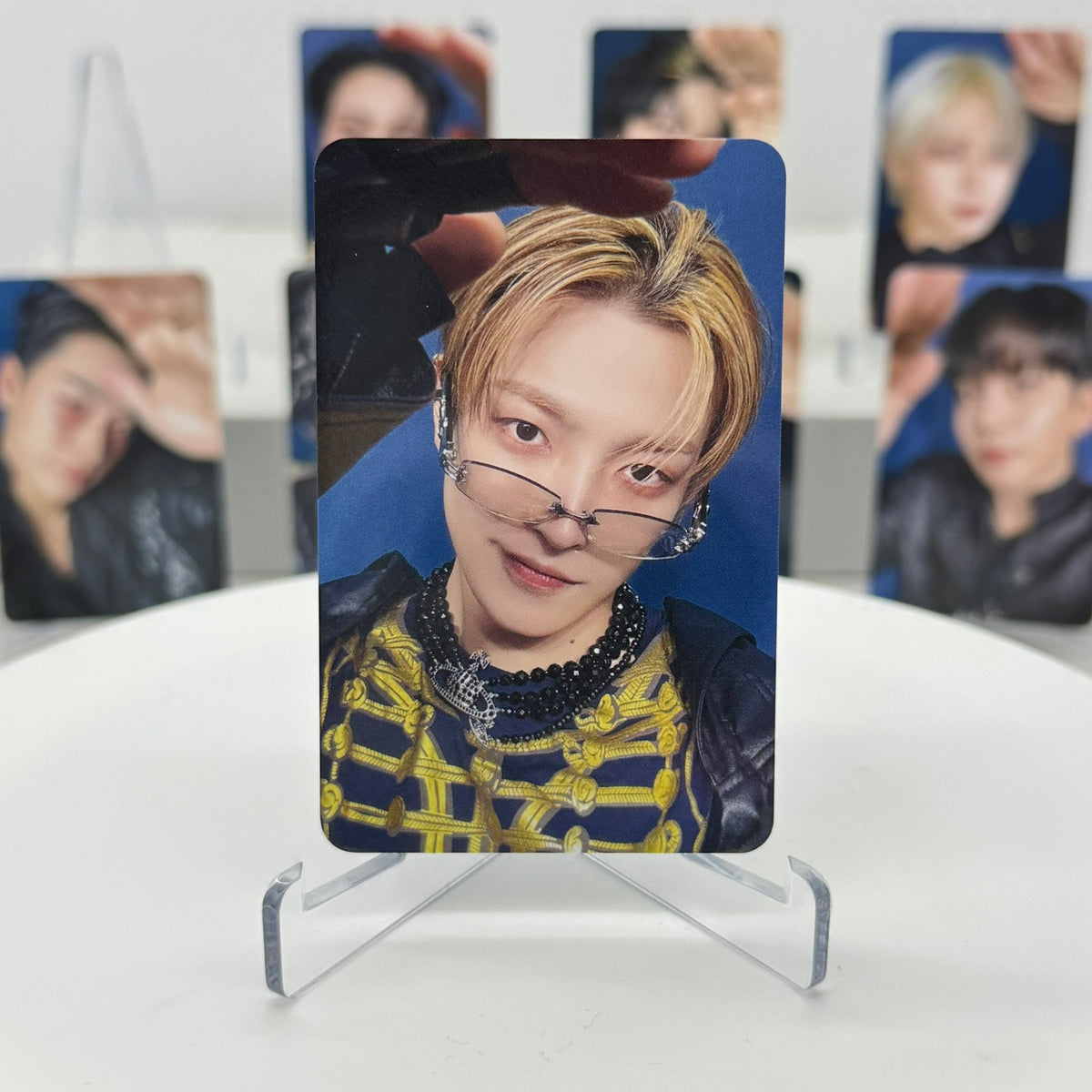 ATEEZ - GOLDEN HOUR : PART.4 - MAKESTAR LUCKY DRAW POB PHOTOCARD (PAT PAT) (POCAALBUM VER.)