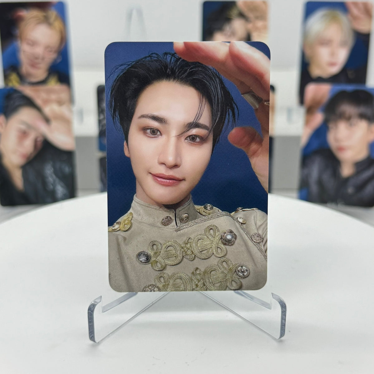 ATEEZ - GOLDEN HOUR : PART.4 - MAKESTAR LUCKY DRAW POB PHOTOCARD (PAT PAT) (POCAALBUM VER.)