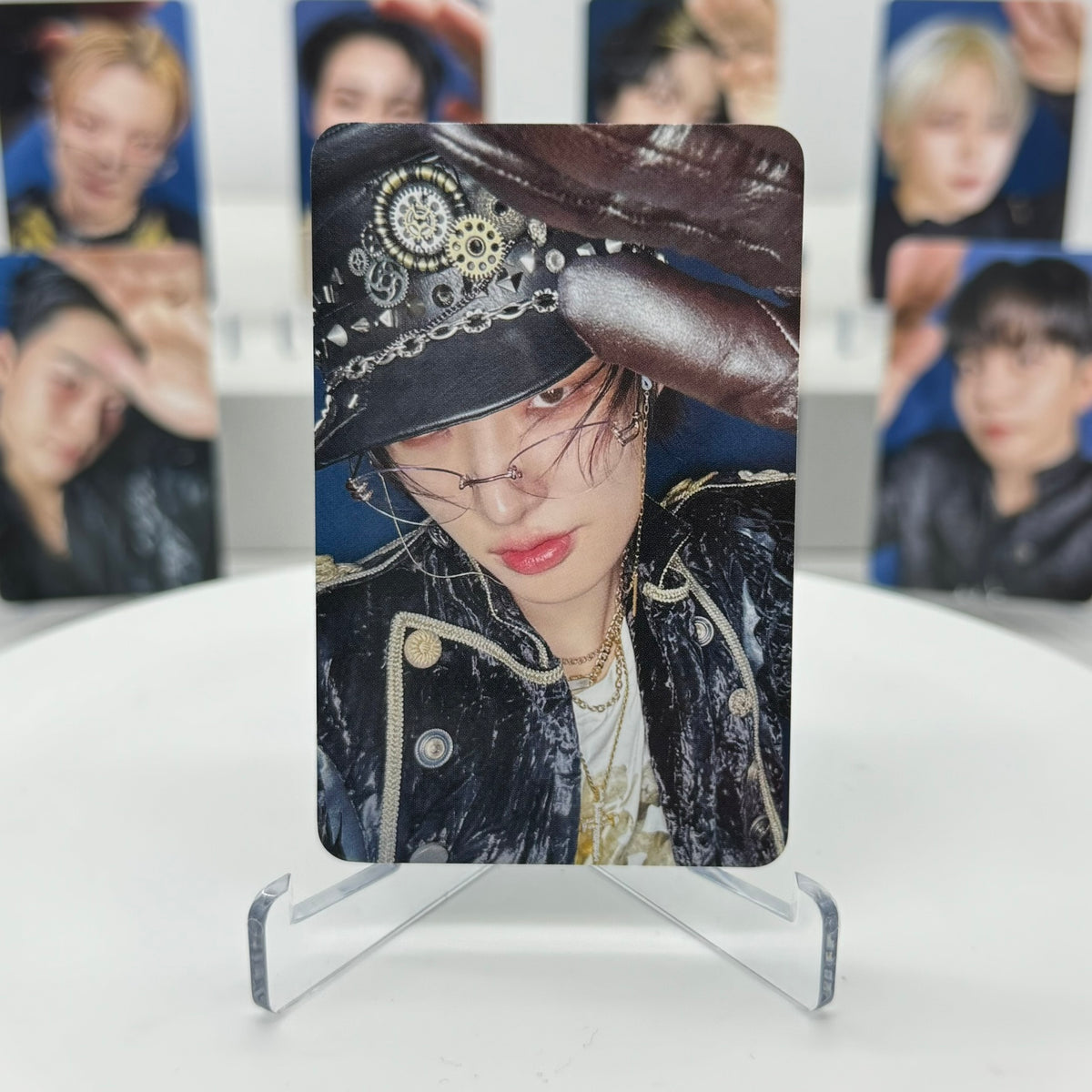ATEEZ - GOLDEN HOUR : PART.4 - MAKESTAR LUCKY DRAW POB PHOTOCARD (PAT PAT) (POCAALBUM VER.)