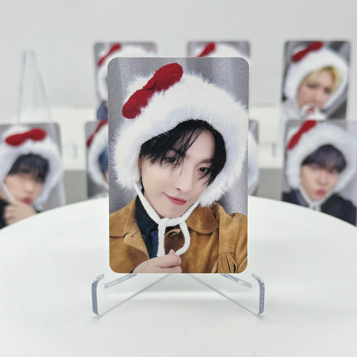 ATEEZ - GOLDEN HOUR : PART.4 - MAKESTAR LUCKY DRAW POB PHOTOCARD (KITTYZ) (POCAALBUM VER.)