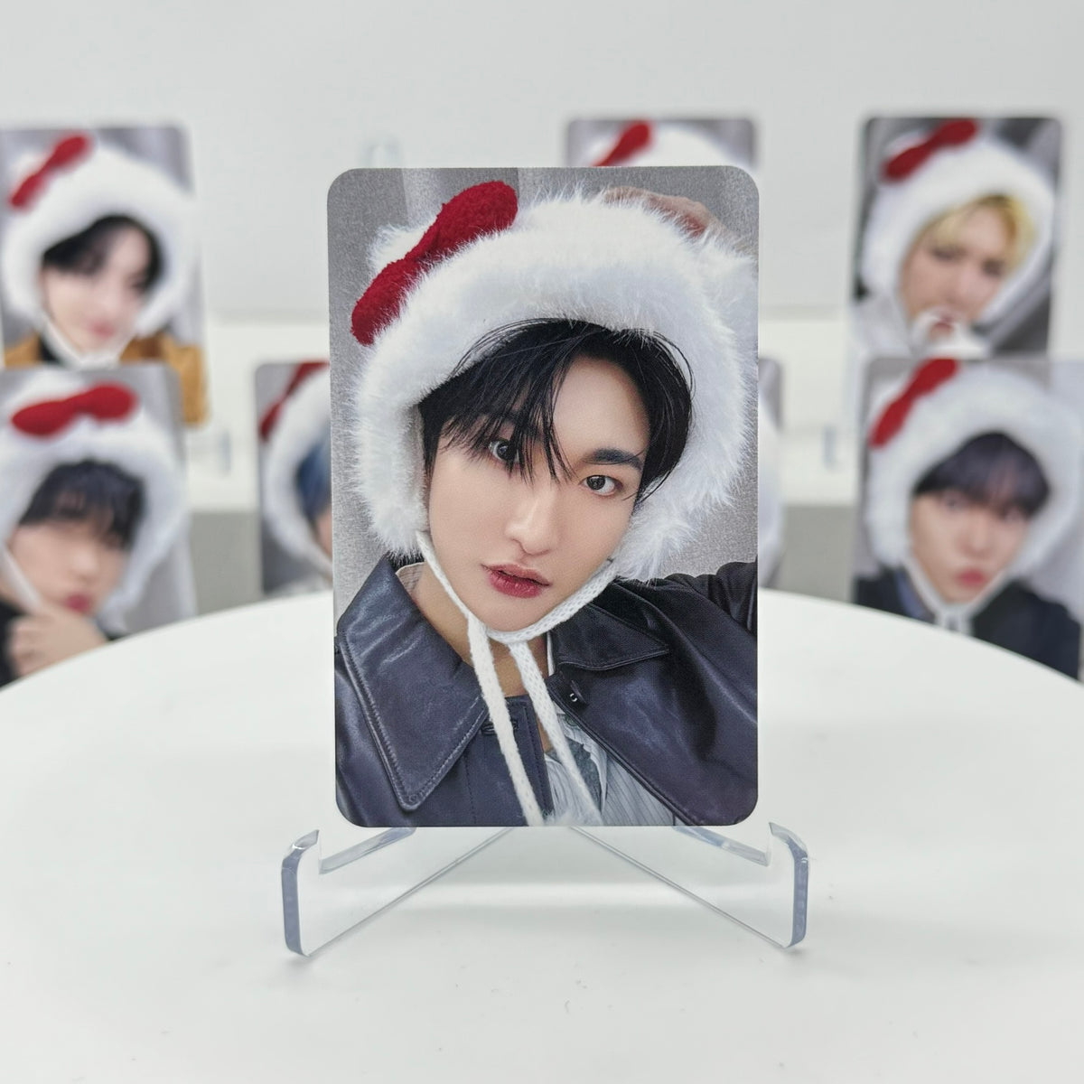 ATEEZ - GOLDEN HOUR : PART.4 - MAKESTAR LUCKY DRAW POB PHOTOCARD (KITTYZ) (POCAALBUM VER.)