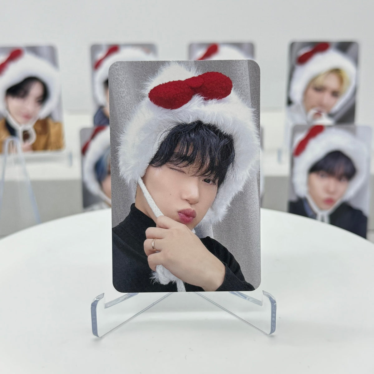 ATEEZ - GOLDEN HOUR : PART.4 - MAKESTAR LUCKY DRAW POB PHOTOCARD (KITTYZ) (POCAALBUM VER.)