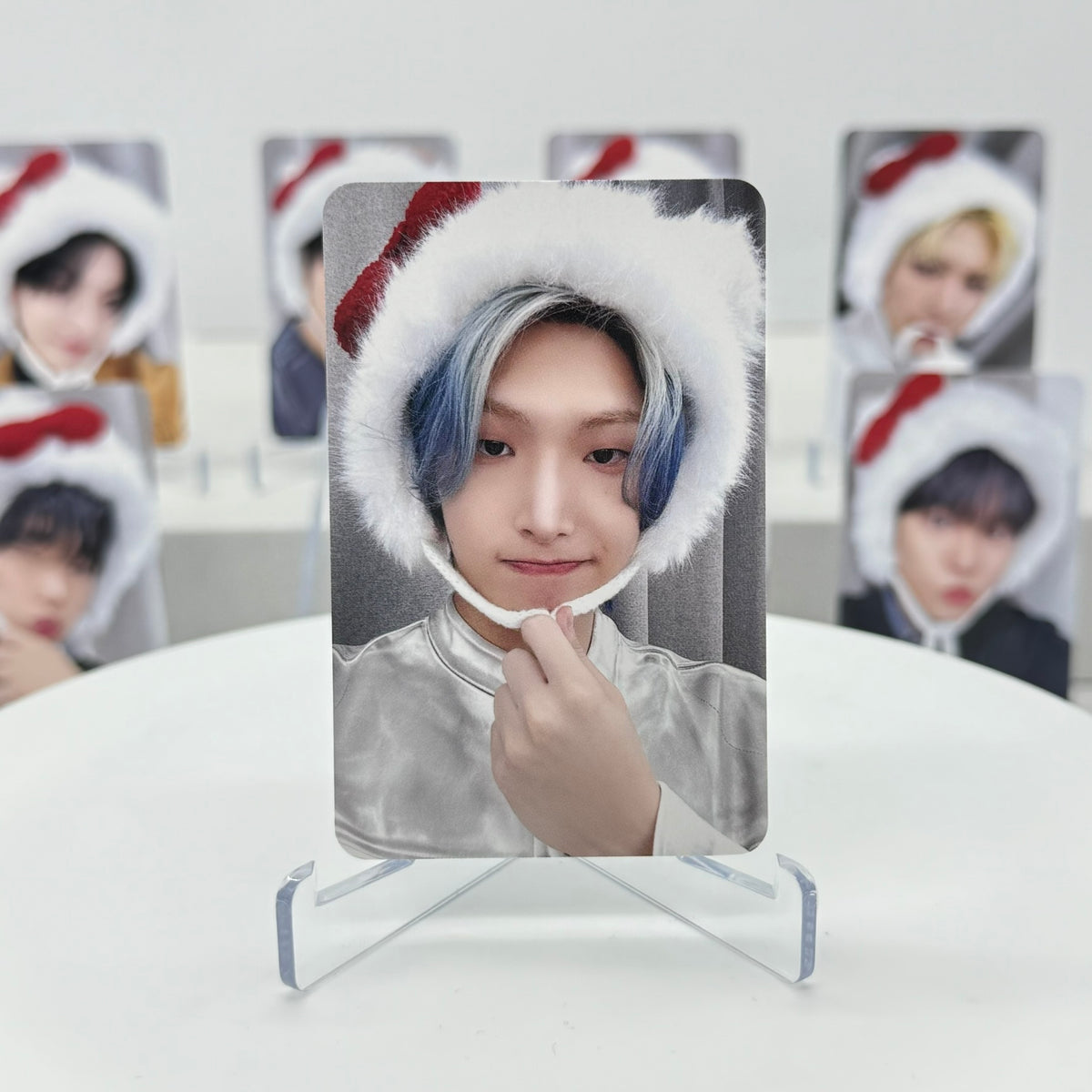 ATEEZ - GOLDEN HOUR : PART.4 - MAKESTAR LUCKY DRAW POB PHOTOCARD (KITTYZ) (POCAALBUM VER.)
