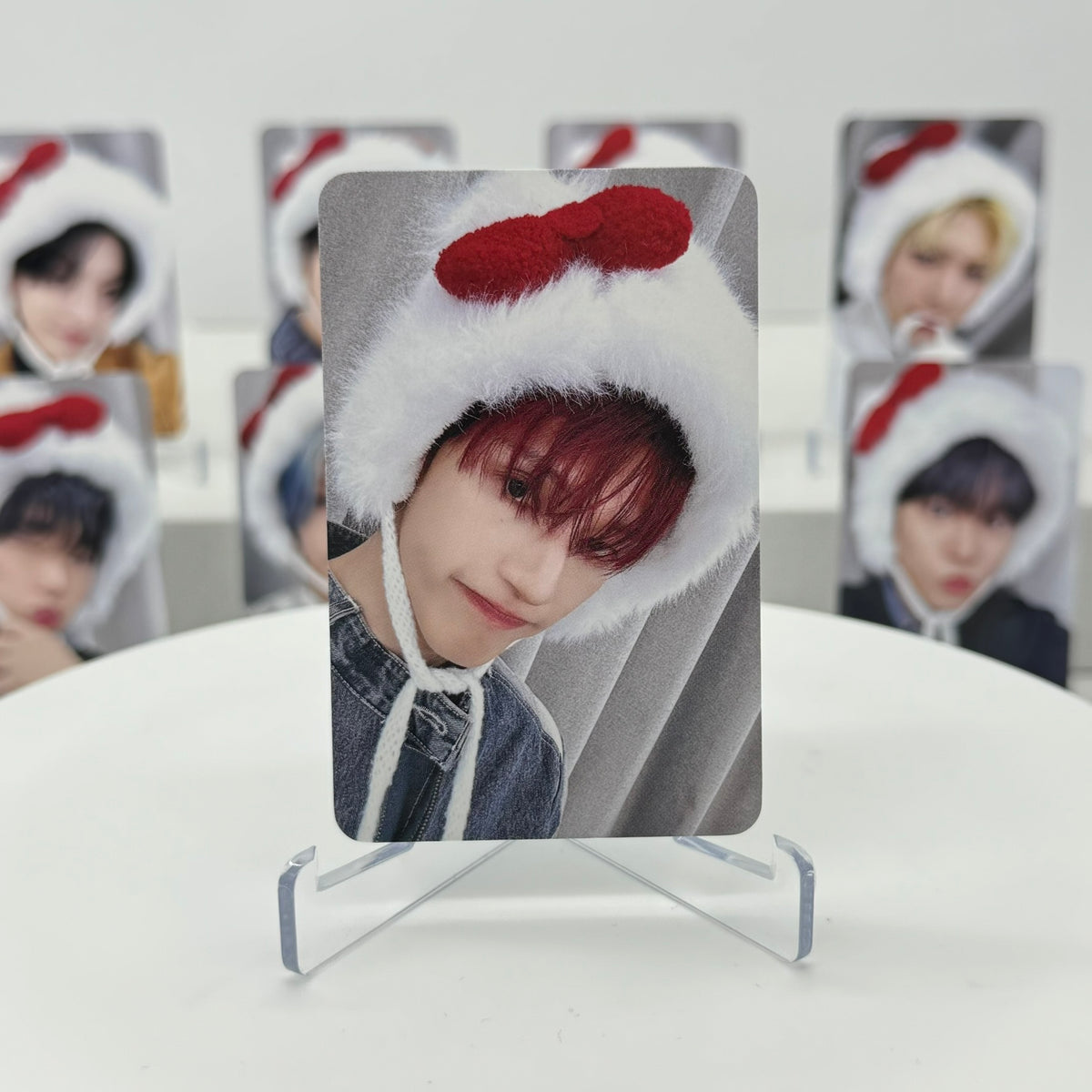 ATEEZ - GOLDEN HOUR : PART.4 - MAKESTAR LUCKY DRAW POB PHOTOCARD (KITTYZ) (POCAALBUM VER.)