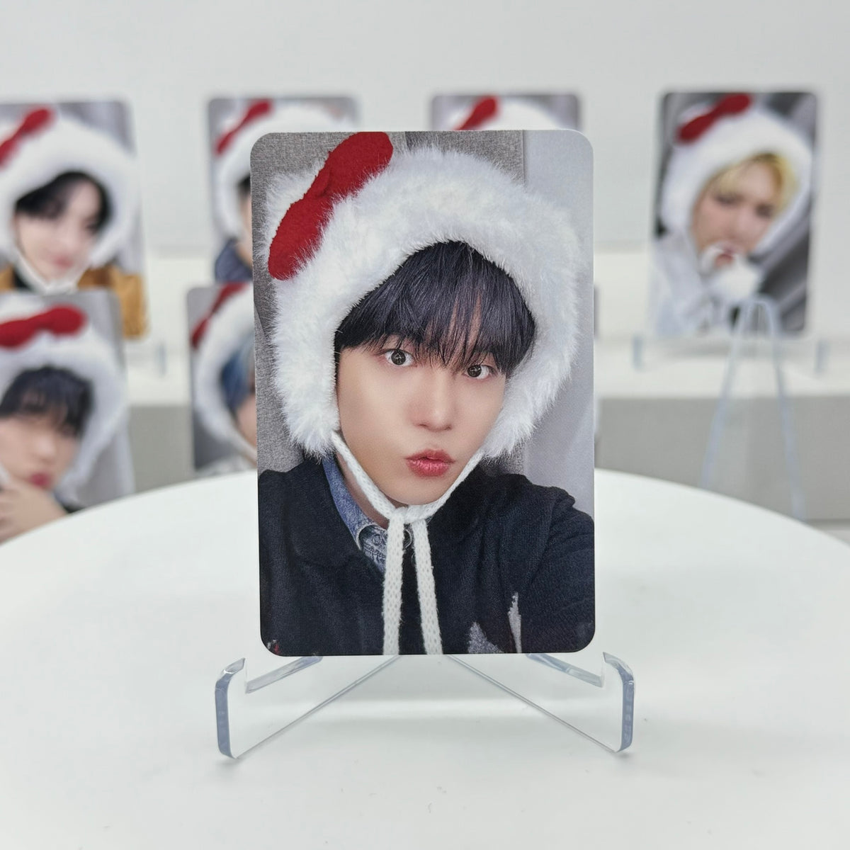 ATEEZ - GOLDEN HOUR : PART.4 - MAKESTAR LUCKY DRAW POB PHOTOCARD (KITTYZ) (POCAALBUM VER.)
