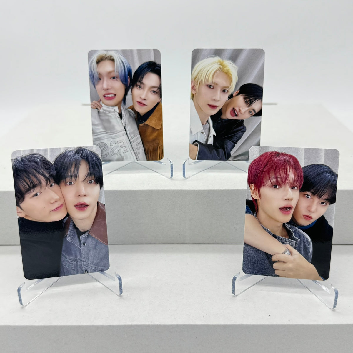 ATEEZ - GOLDEN HOUR : PART.4 - MAKESTAR LUCKY DRAW POB PHOTOCARD (UNIT) (POCAALBUM VER.)