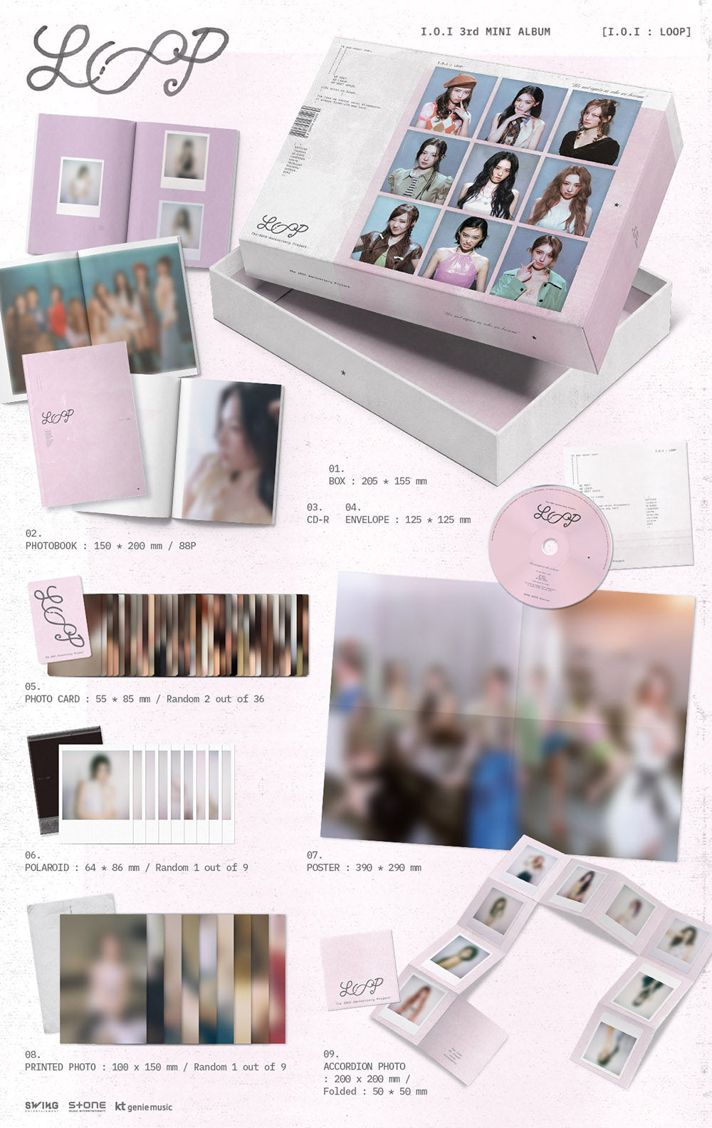 I.O.I - 3RD MINI ALBUM [I.O.I : LOOP]