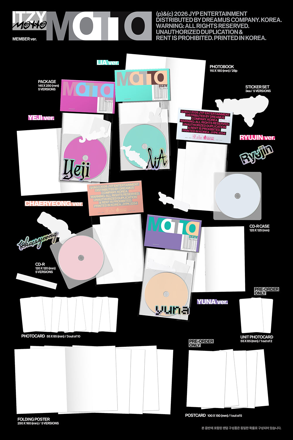 ITZY - [MOTTO] MEMBER VER.