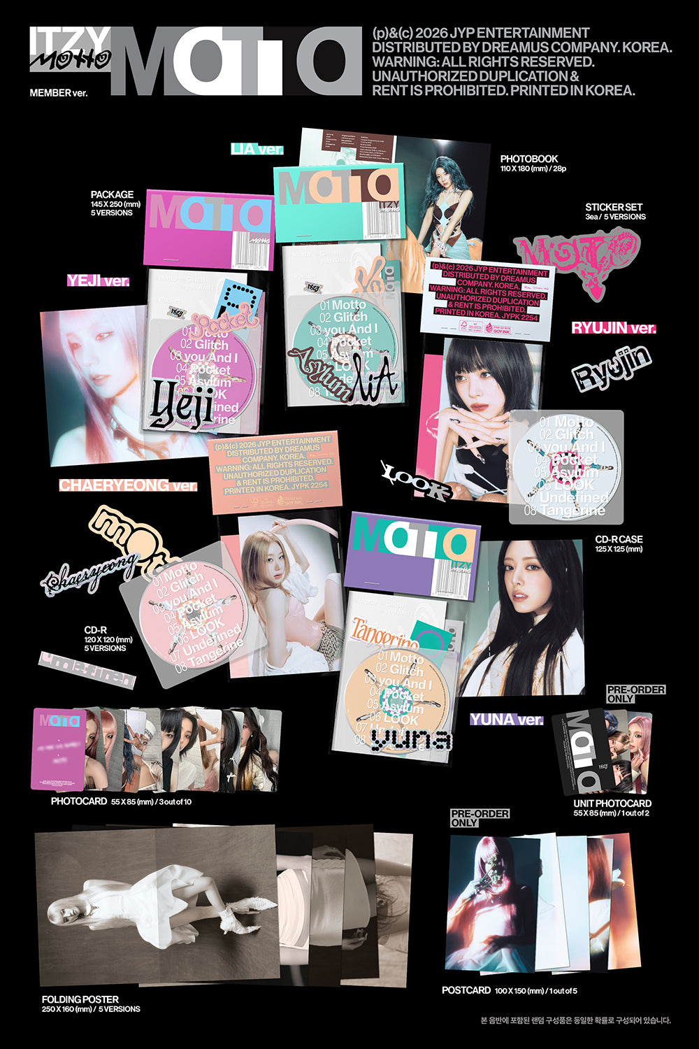ITZY - [MOTTO] MEMBER VER.