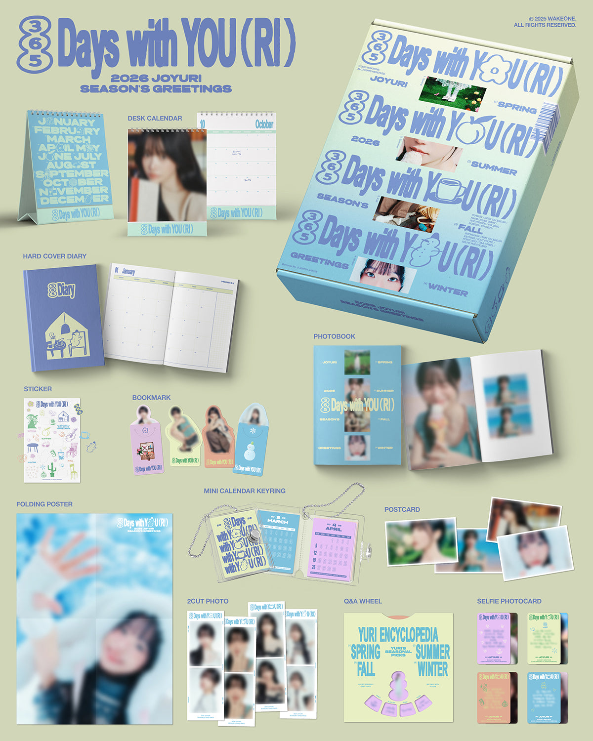 [PRE-ORDER] JO YURI - 2026 SEASON'S GREETINGS [365 DAYS WITH YOU(RI)]