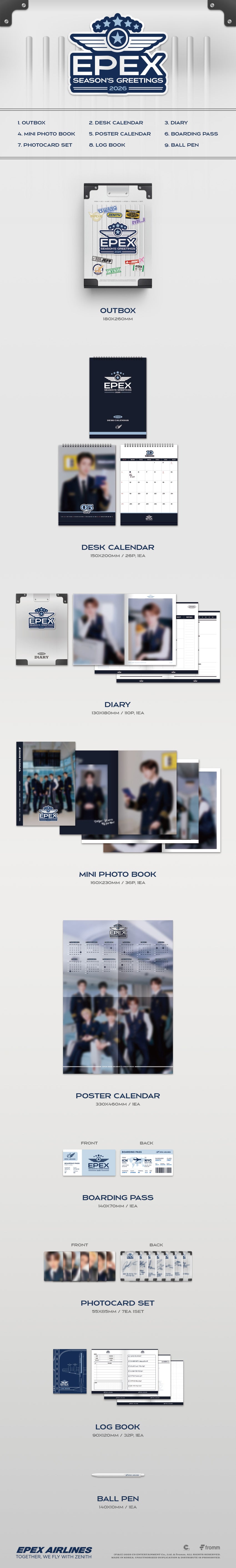 [PRE-ORDER] EPEX - 2026 SEASON'S GREETINGS