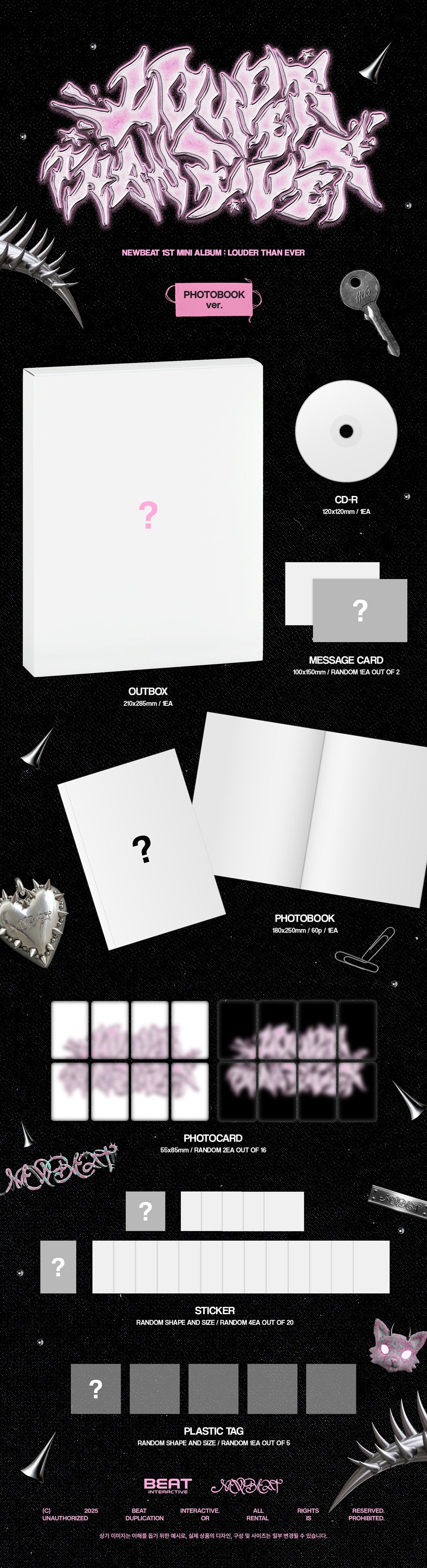 NEWBEAT - 1ST MINI ALBUM [LOUDER THAN EVER]