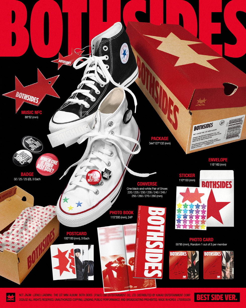 [PRE-ORDER] NCT JNJM - 1ST MINI ALBUM [BOTH SIDES] (BEST SIDE VER.)