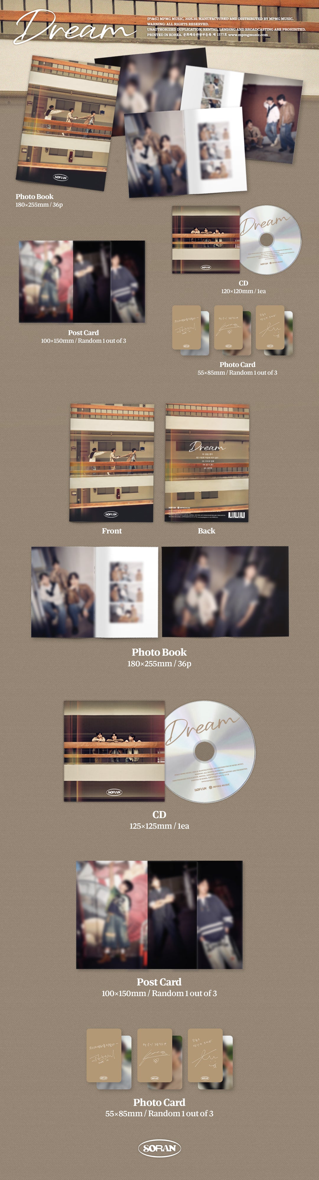 [PRE-ORDER] SORAN - DREAM