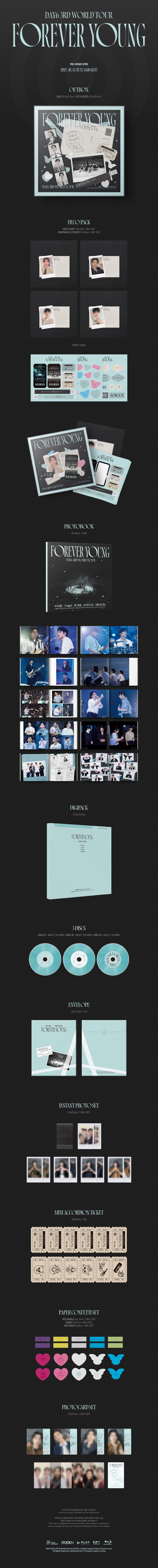 [PRE-ORDER] DAY6 - DAY6 3RD WORLD TOUR [FOREVER YOUNG] BLU-RAY (3 DISC)