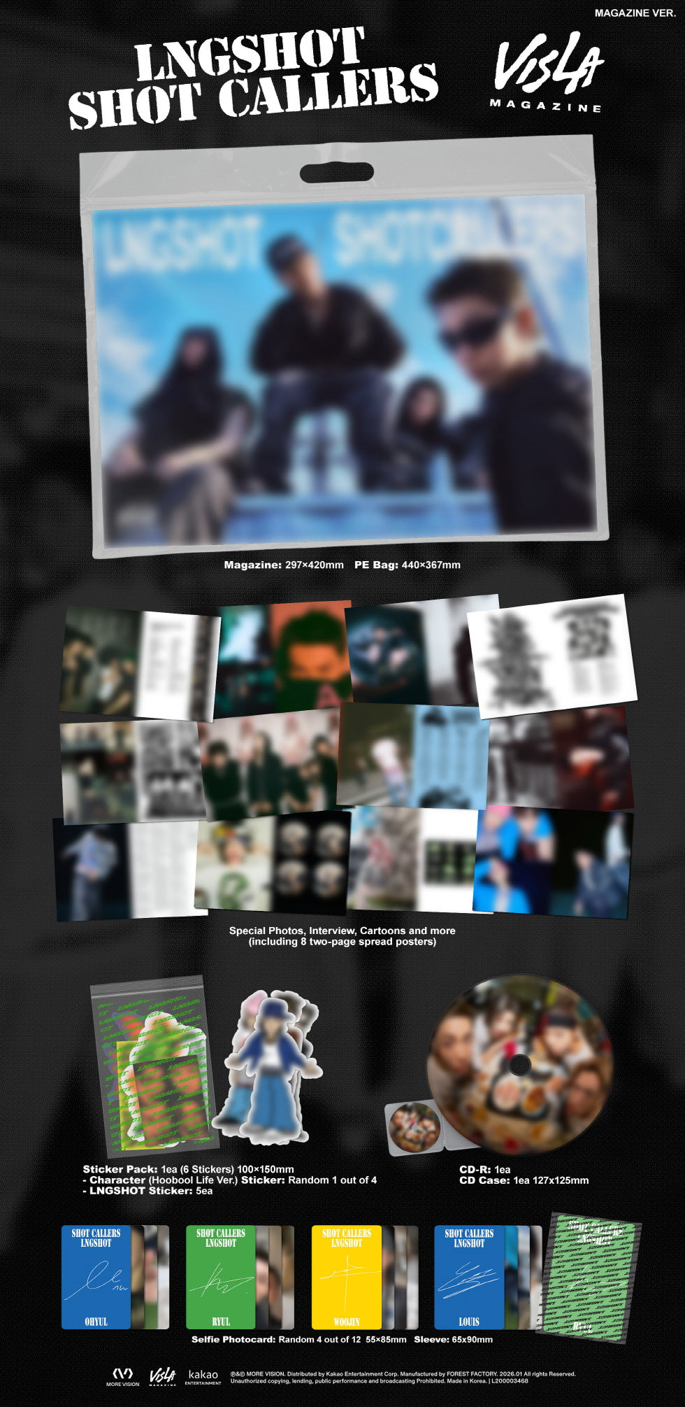 LNGSHOT - EP [SHOT CALLERS] (MAGAZINE VERSION) – TOKKI-SHOP