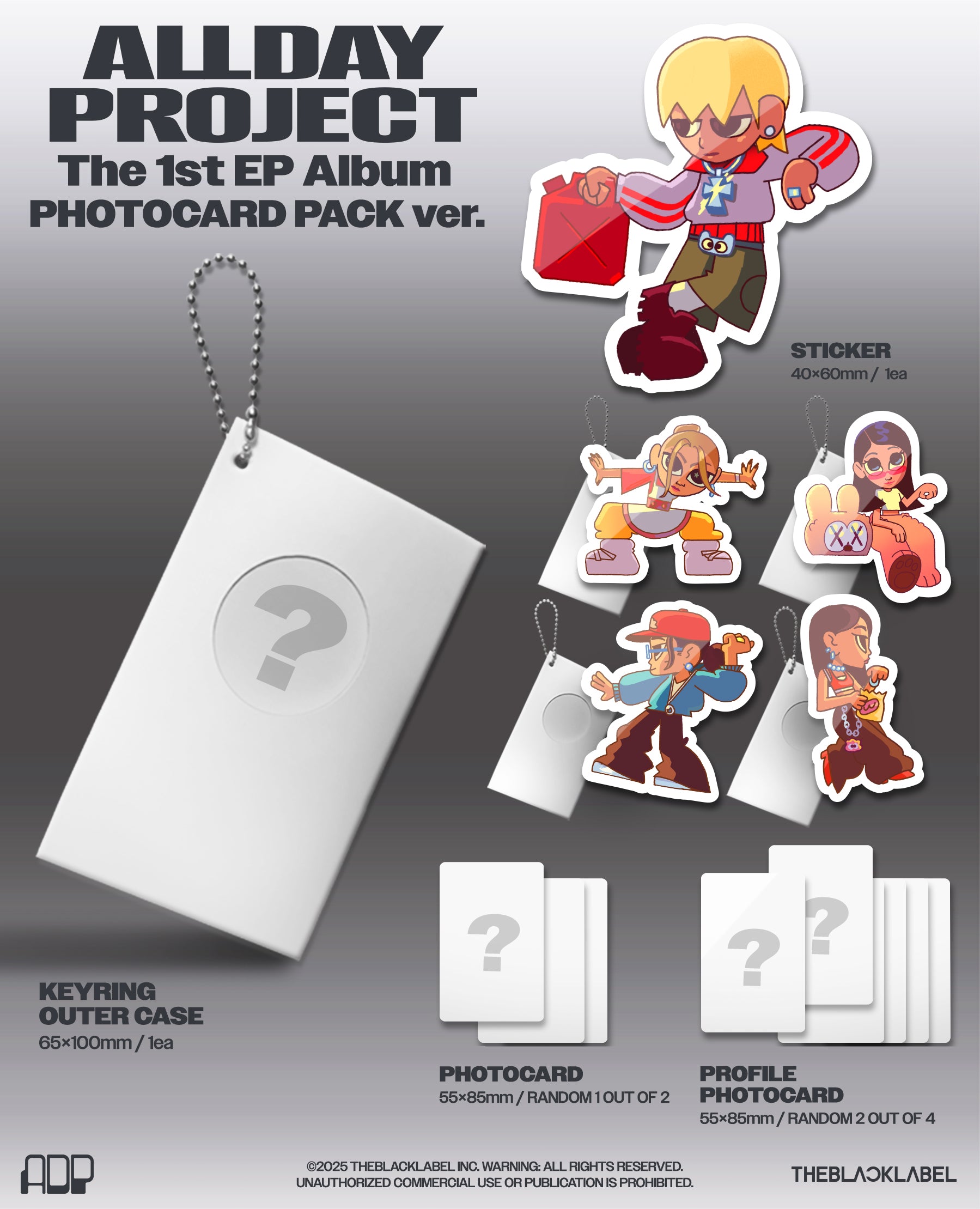 [PRE-ORDER] ALLDAY PROJECT - ALLDAY PROJECT (PHOTOCARD PACK VER.) [THE 1ST EP ALBUM]