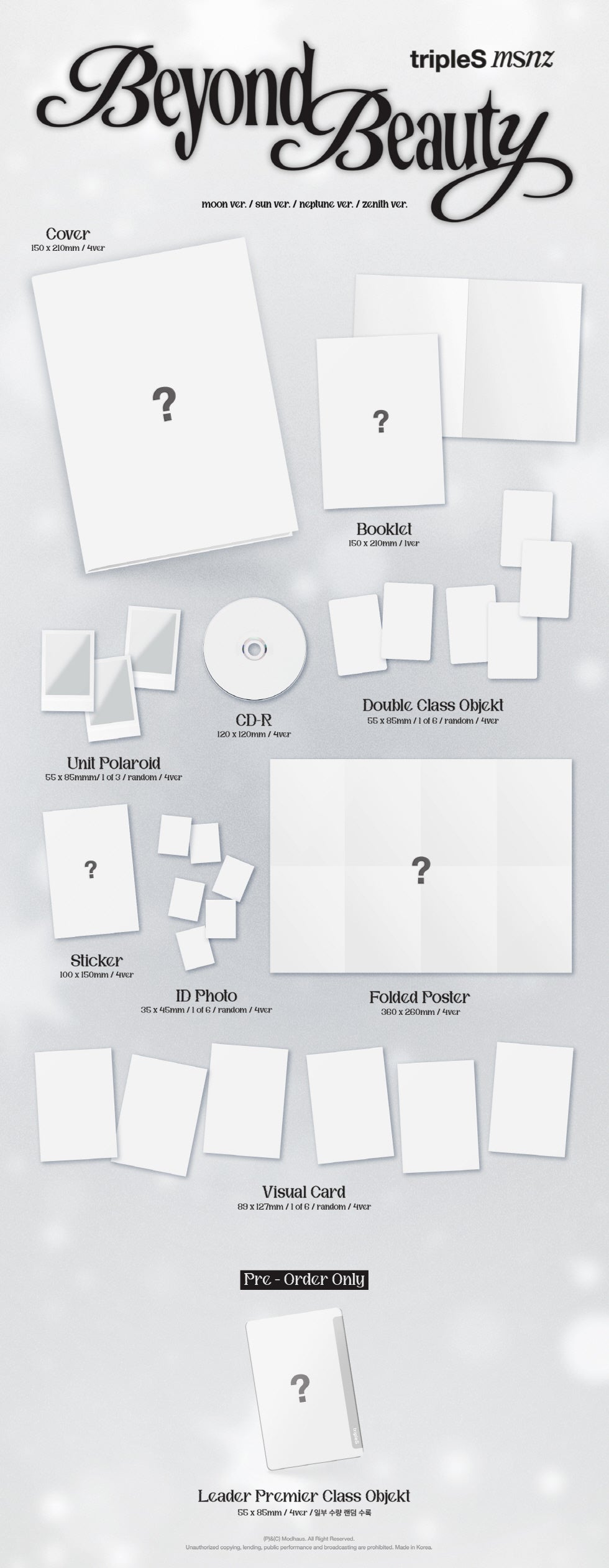 [PRE-ORDER] TRIPLES - MINI [MSNZ (BEYOND BEAUTY)]