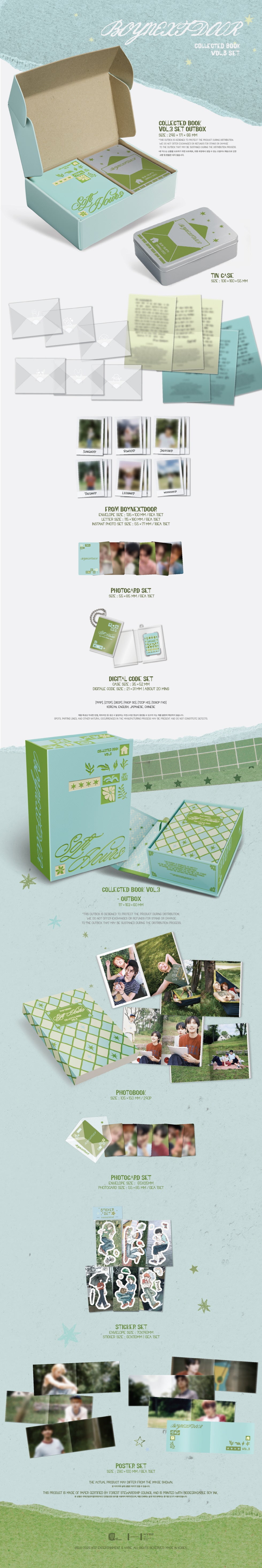 BOYNEXTDOOR - COLLECTED BOOK VOL.3 SET