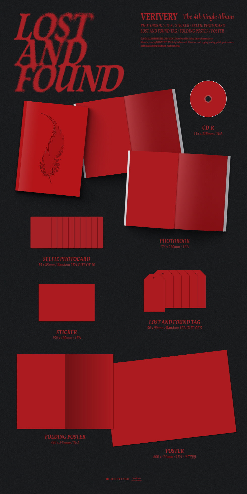 [PRE-ORDER] VERIVERY - [4TH SINGLE ALBUM - LOST AND FOUND] (PHOTOBOOK VER.)