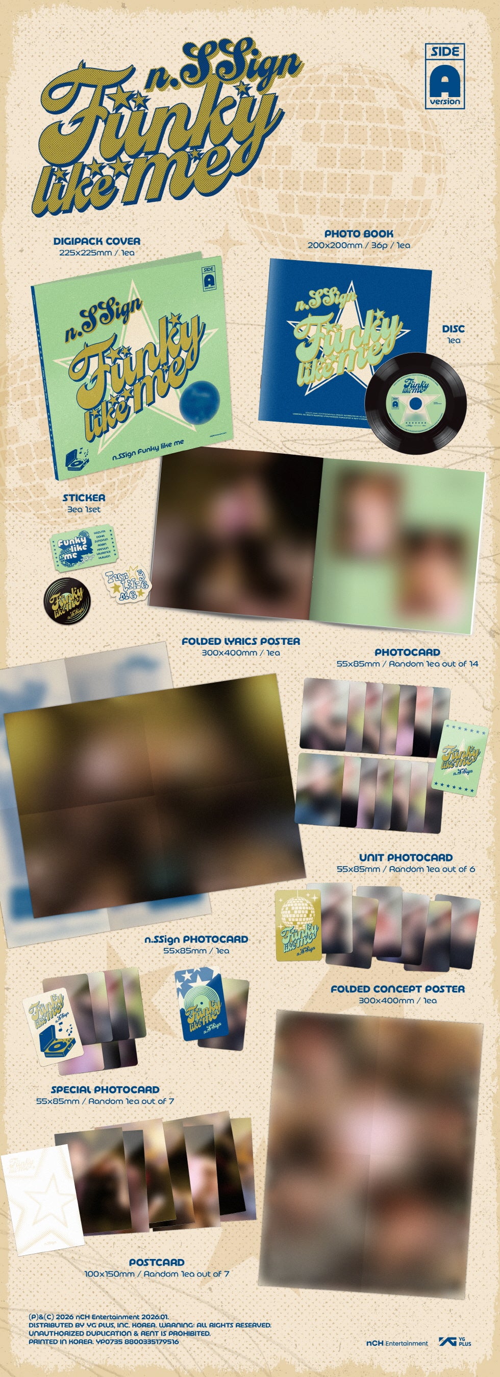 [PRE-ORDER] N.SSIGN - FUNKY LIKE ME