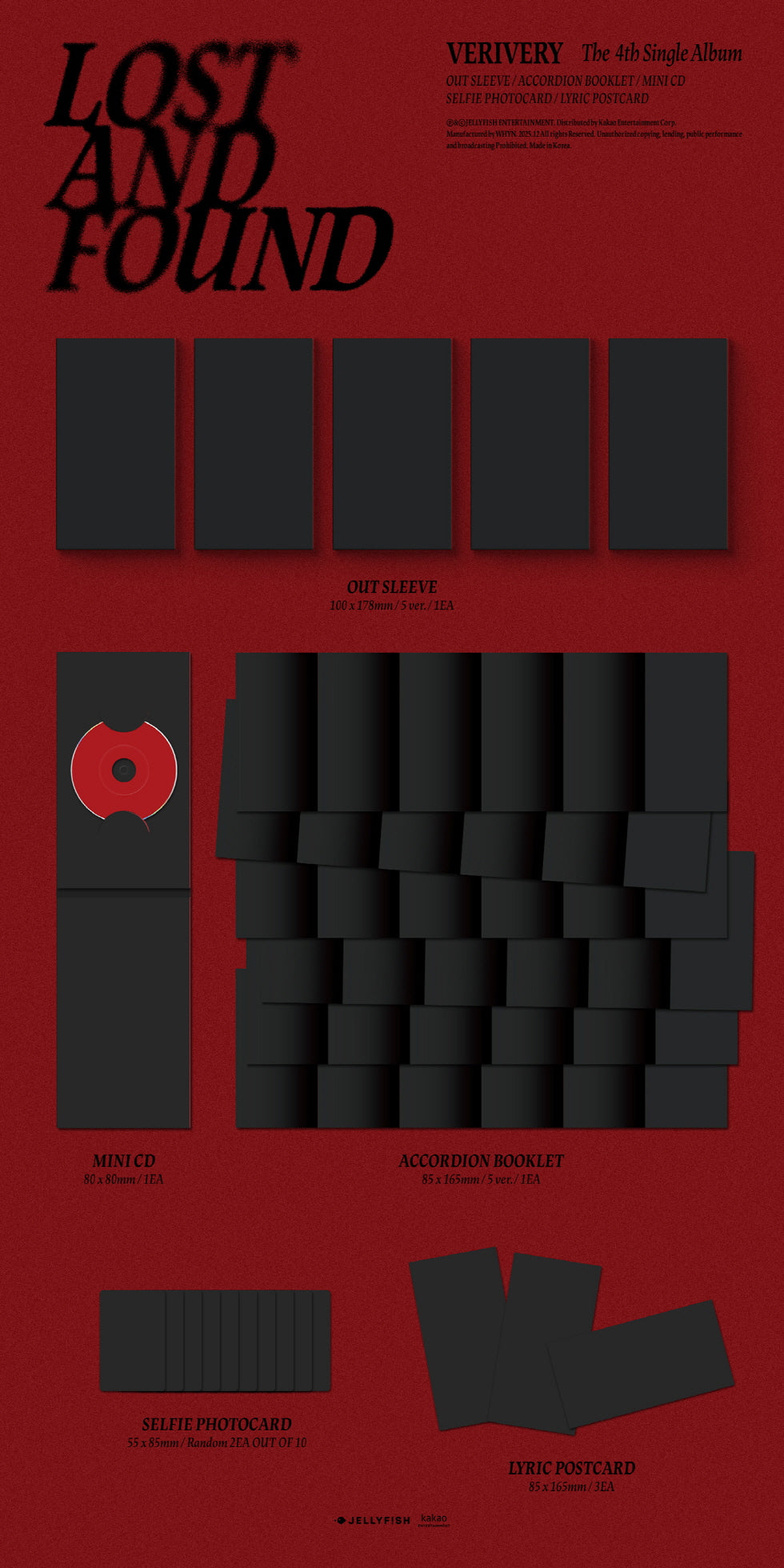 [PRE-ORDER] VERIVERY - [4TH SINGLE ALBUM - LOST AND FOUND] (LIGHT VER.)