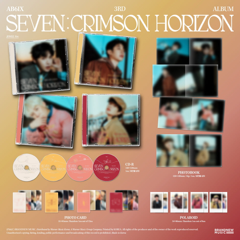 AB6IX - 3RD ALBUM [SEVEN : CRIMSON HORIZON] (JEWEL VER.)