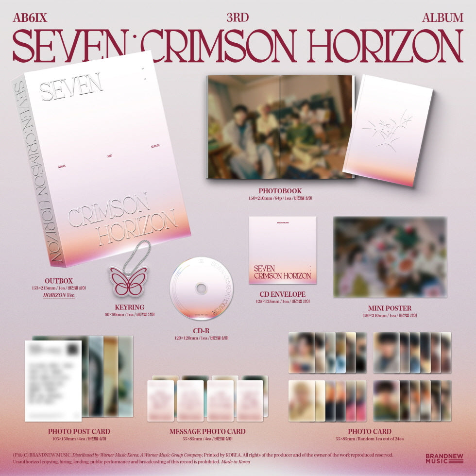 AB6IX - 3RD ALBUM [SEVEN : CRIMSON HORIZON]