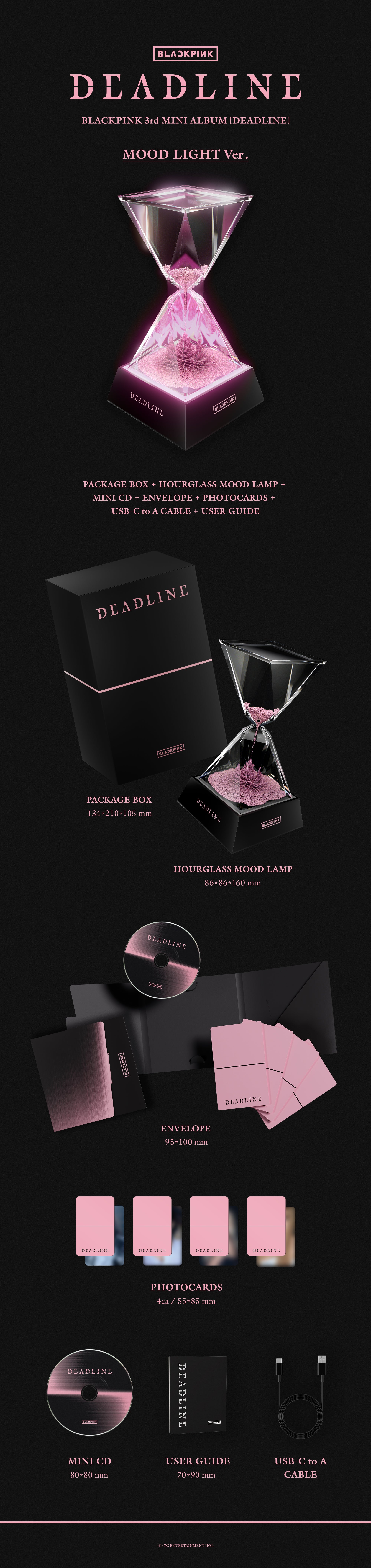 [PRE-ORDER] BLACKPINK - 3RD MINI ALBUM [DEADLINE] MOOD LIGHT VER. [RELEASE: 22.04.2026]